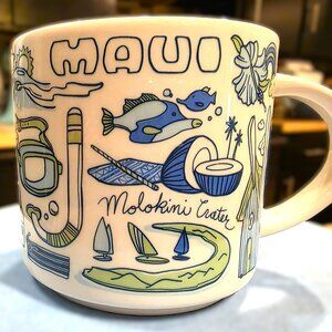 New Starbucks MAUI Been There Series Coffee Tea Mug
